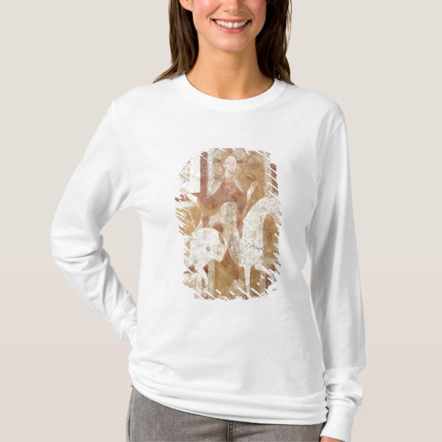T-shirt Le Christ sur un cheval blanc (Devant)