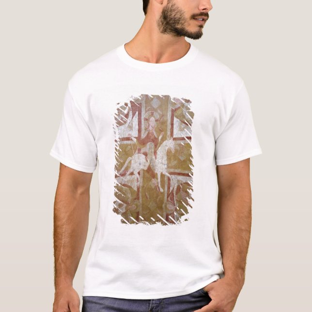 T-shirt Le Christ sur un cheval blanc (Devant)