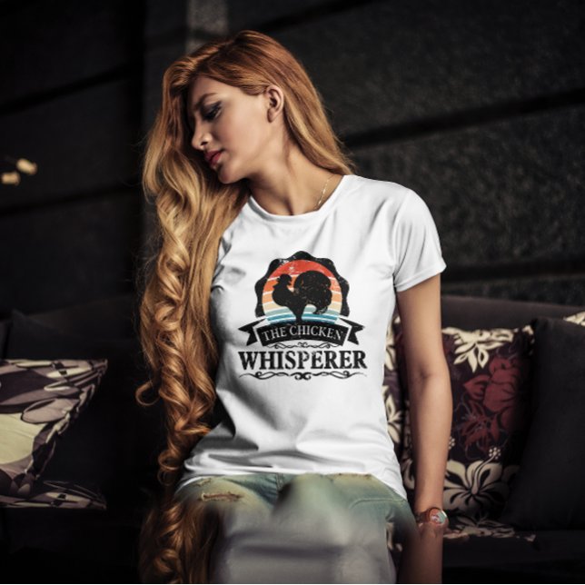 T-shirt Le Chuchoteur de Poulets Drôle (Créateur téléchargé)