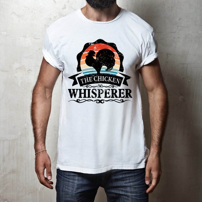 T-shirt Le Chuchoteur de Poulets Drôle (Créateur téléchargé)