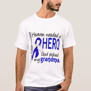 T-shirt Le ciel a eu besoin d'une grand-maman de cancer du