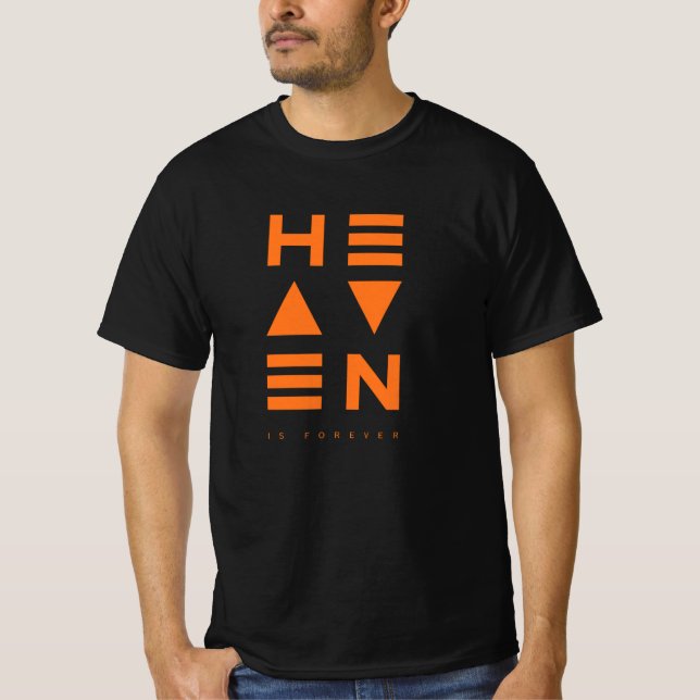 T-shirt Le ciel est éternel (Devant)