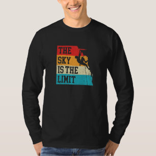 T-shirt Le ciel est la limite escalade Bouldering Clim