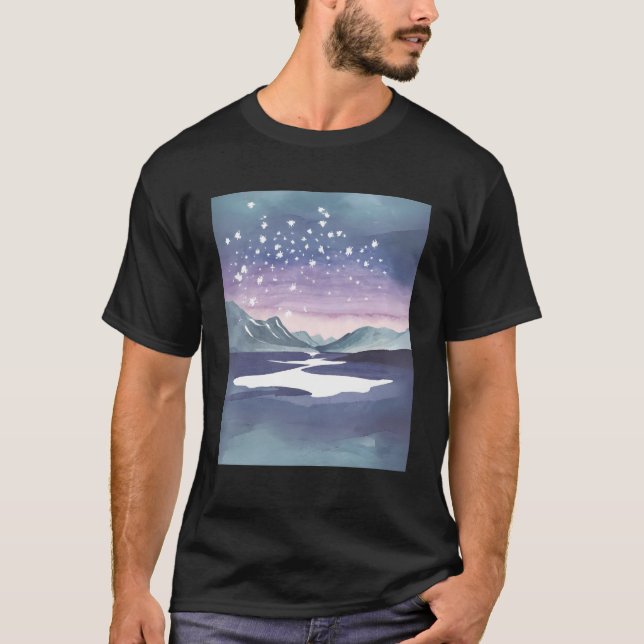 T-shirt Le ciel sombre (Devant)