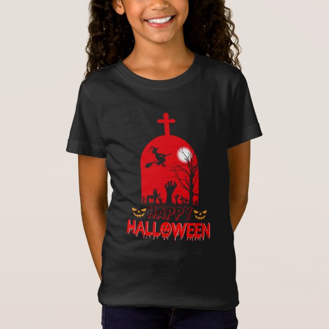 T-Shirt Le cimetière des sorcières (Devant)
