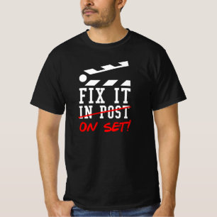 T-shirt Le cinéaste Gift Fix it in Post