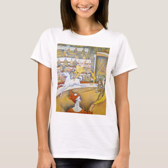 T-shirt Le Cirque, Seurat (Devant)