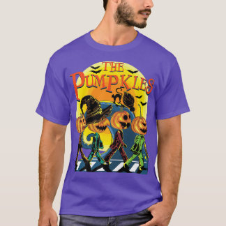 T-shirt Le Citrouille d'Halloween amusant des pompons