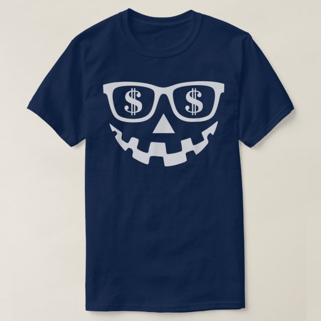 T-shirt Le Citrouille d'Halloween Jack-o'-lantern Eyelashe (Design devant)