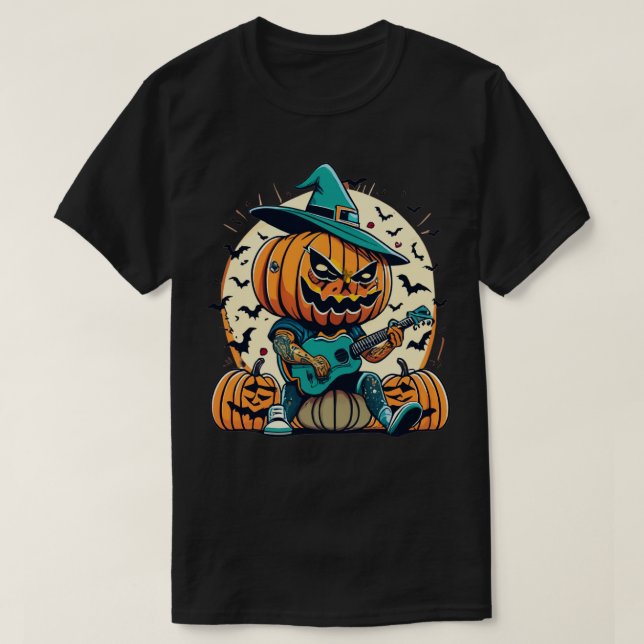 T-shirt Le Citrouille Le Plus Cool Dans Les 3 (Design devant)