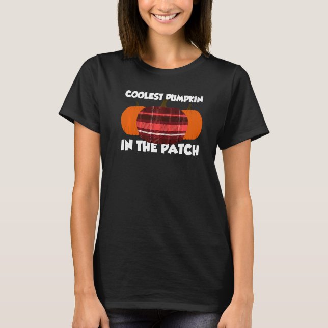 T-shirt Le Citrouille le plus froid dans le Citrouille Tha (Devant)