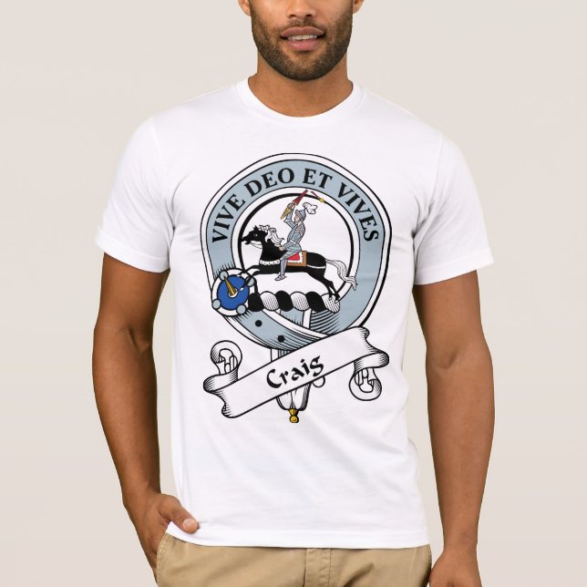 T-shirt Le clan de Craig Badge (Devant)