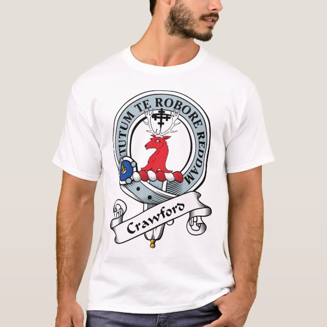 T-shirt Le clan de Crawford Badge (Devant)