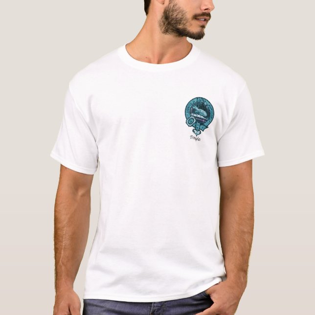 T-shirt Le clan de Douglas Crest (Devant)