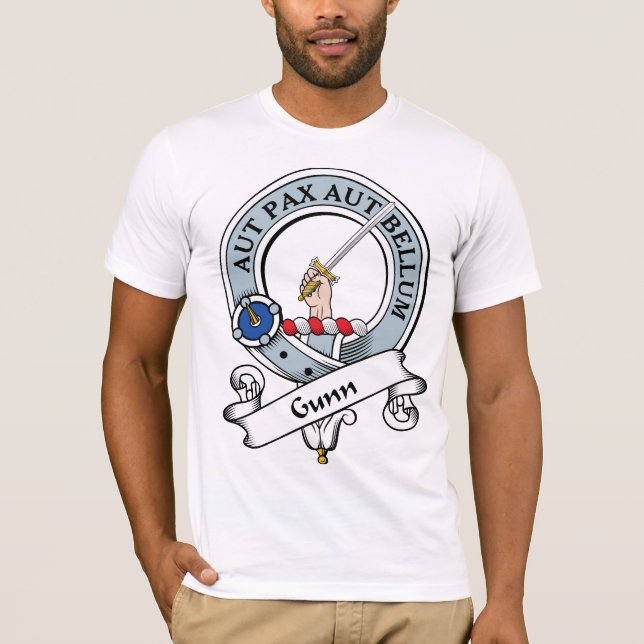 T-shirt Le clan de Gunn Badge (Devant)