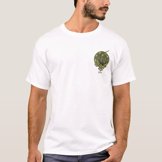 T-shirt Le clan de Gunn Crest (Devant)