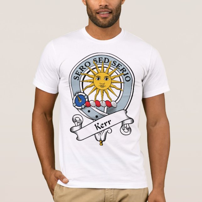 T-shirt Le clan de Kerr Badge (Devant)