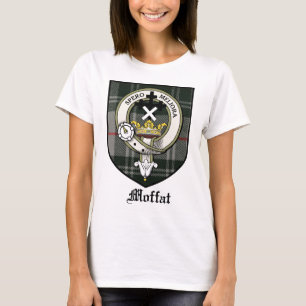 T-shirt Le clan de Moffat Crest le tartan d'insigne