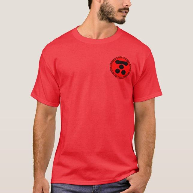 T-shirt Le clan de Mori scellent la chemise (Devant)