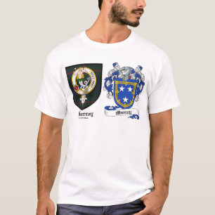 T-shirt Le clan de Murray Crest et le manteau de Murray