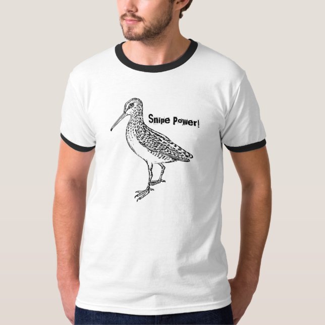 T-shirt Le clan de puissance de Snipe piquent (Devant)