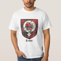 Le clan de trotteur Crest le tartan d'insigne