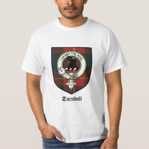 T-shirt Le clan de Turnbull Crest l'insigne/tartan de