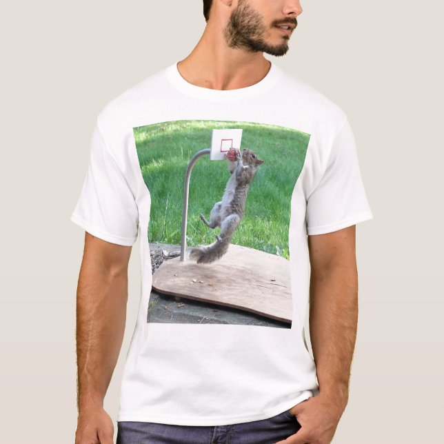 T-shirt Le claquement d'écureuil trempent (Devant)