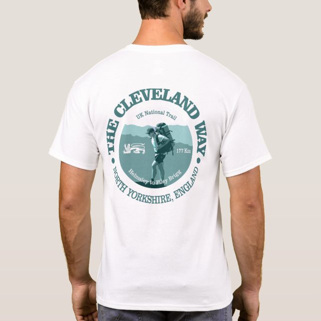 T-shirt Le Cleveland Way (T) (Dos)