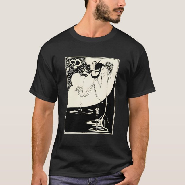T-shirt Le Climax Par Aubrey Beardsley (Devant)