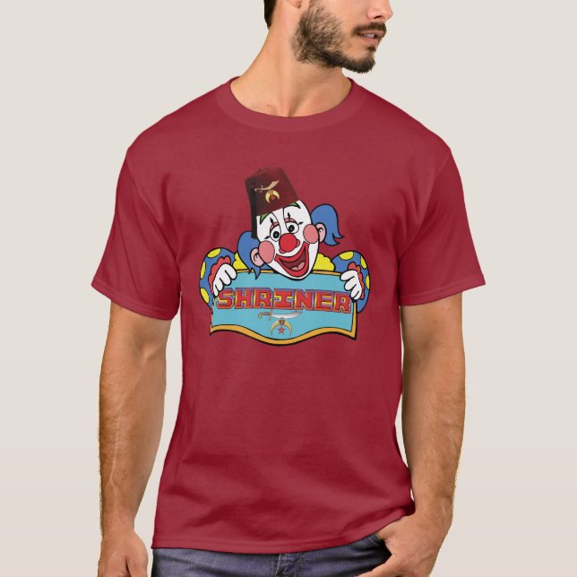 T-shirt Le clown de tombeau (Devant)