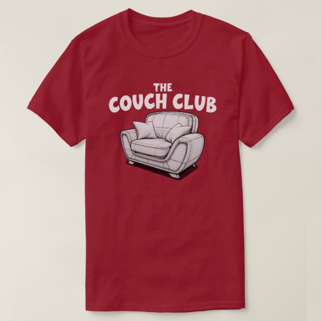 T-shirt Le Club Canapé (Design devant)