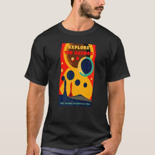 T-shirt Le Club des Explorateurs Cosmiques Explore Le Cosm