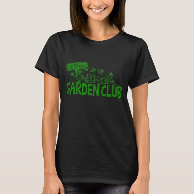 T-shirt Le Club Jardin des Plaines (Devant)