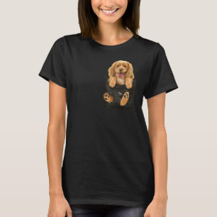 T-shirt Le Cocker Spaniel aux cadeaux de Chien Coquelicot