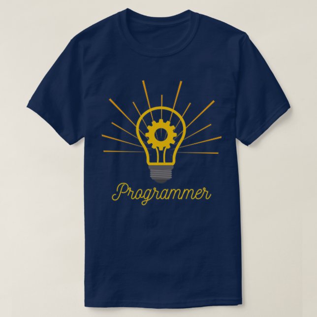 T-shirt Le codage est mon phare programmeur super puissanc (Design devant)