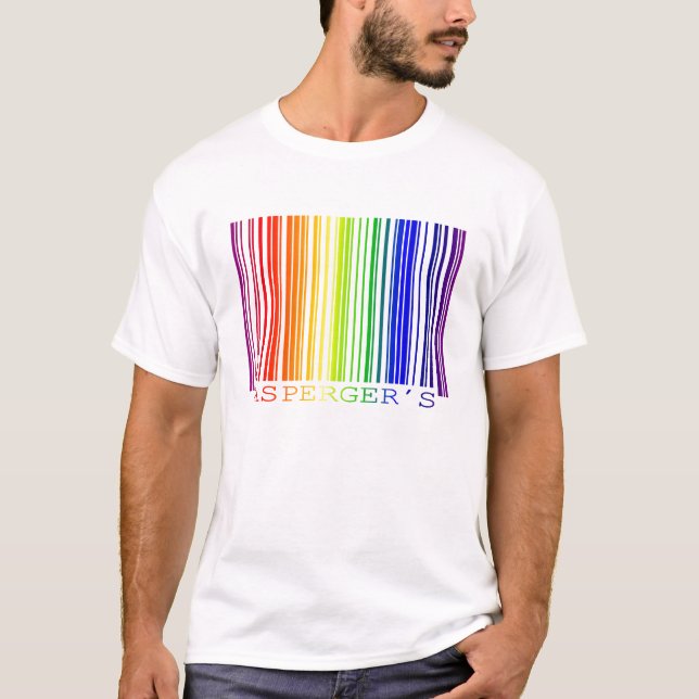 T-shirt Le code d'Asperger (Devant)