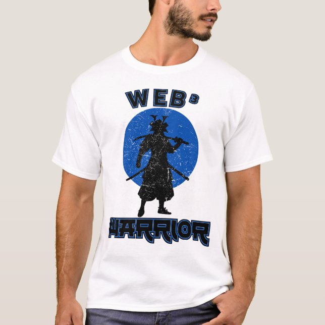 T-shirt Le Code Web³ Warrior™ Est Mon Katana Honore Votre  (Devant)