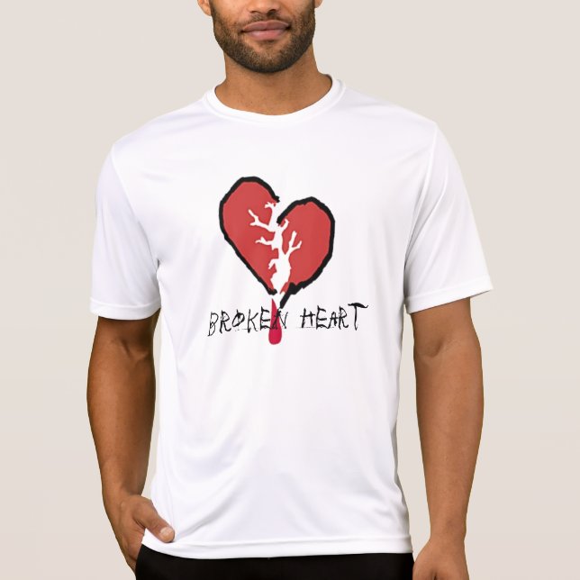 T-shirt le coeur brisé (Devant)