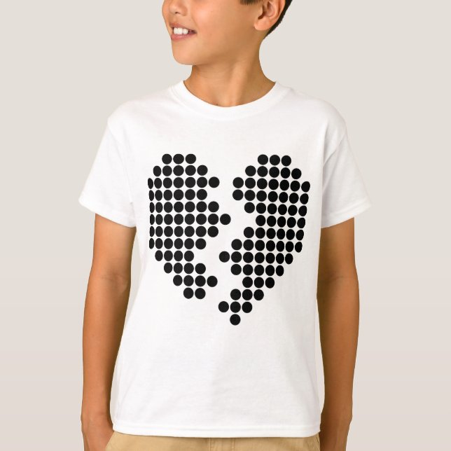T-shirt Le coeur brisé (Devant)
