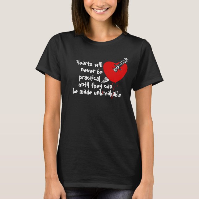 T-shirt Le coeur brisé (Devant)