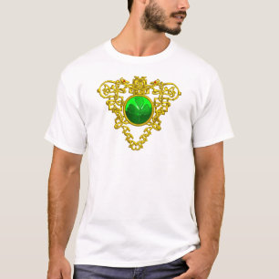 T-SHIRT LE COEUR CÉLTIQUE DE SAINT PATRICK AVEC SHAMROCK V