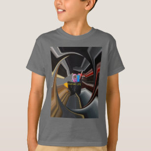 T-shirt Le cœur de l'agitation Essentiel de bureau en ro
