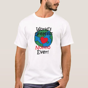 T-shirt Le cœur de Nonno le plus grand du monde