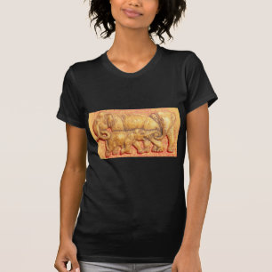 T-shirt Le coeur du troupeau : Portrait de famille des élé