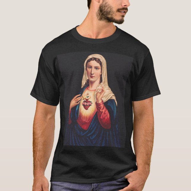 T-shirt Le Coeur Immaculé de Marie (Devant)