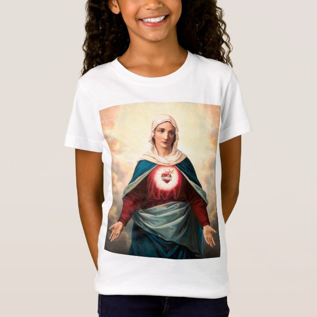 T-Shirt Le Coeur Immaculé de Marie (Devant)