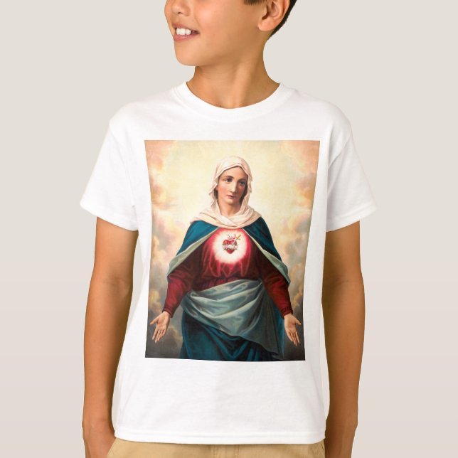 T-shirt Le Cœur immaculé de Marie (Devant)