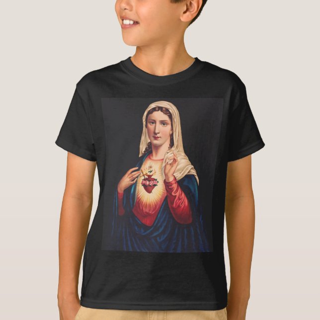 T-shirt Le Coeur Immaculé de Marie (Devant)