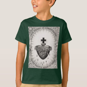 T-shirt Le Cœur très sacré de Jésus Symbole du Divin
